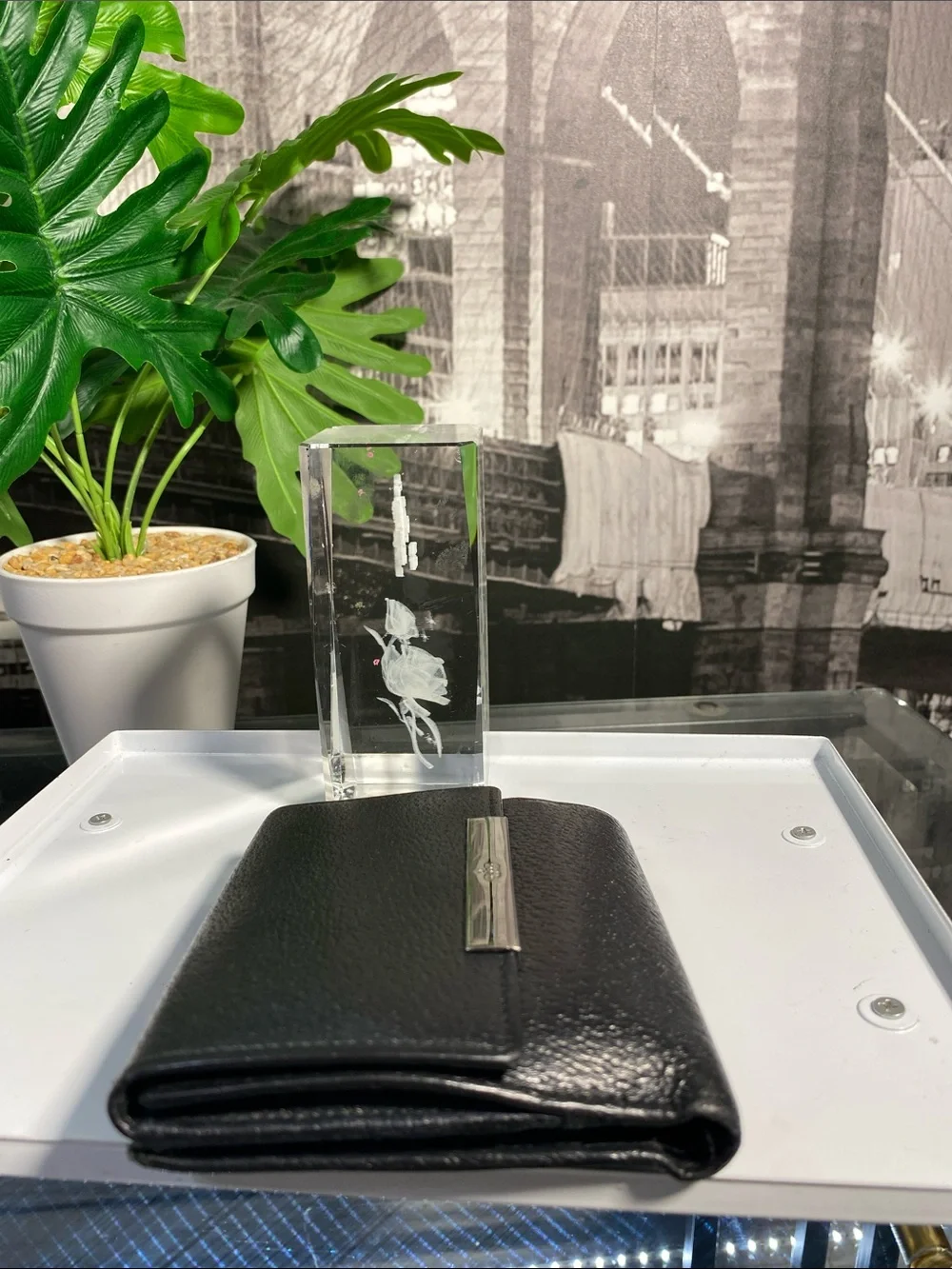 Authentic Gucci black textured leather Wallet - Picture 15 of 15